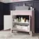 Bermuda Cashmere Pink Cabinet with Marble Top 800mm - Excludes Counter Top Basin