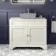 Lucia Chalk White Cabinet with Marble Top 1030mm - Excludes Counter Top Basin