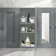 Dove Grey Wall Hung Cabinet 700x300mm