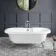 Grosvenor 1700mm Roll Top Bath - Chrome Ball Feet
