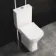 Atlanta Comfort Close Coupled Toilet With Soft Close Slim Seat