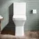 Dallas Rimless Comfort Height Close Coupled Toilet With Soft Close Seat