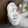 Tucson Rimless Back To Wall Toilet With Premium Soft Close Seat
