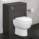 Traditional Graphite Grey Back To Wall Unit and Seattle Toilet