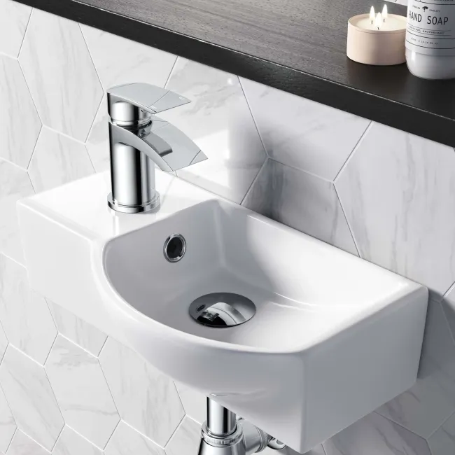 Severn Chrome Cloakroom Basin Mixer Tap