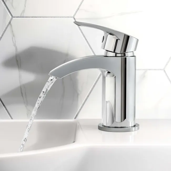 Spey Chrome Cloakroom Basin Mixer Tap
