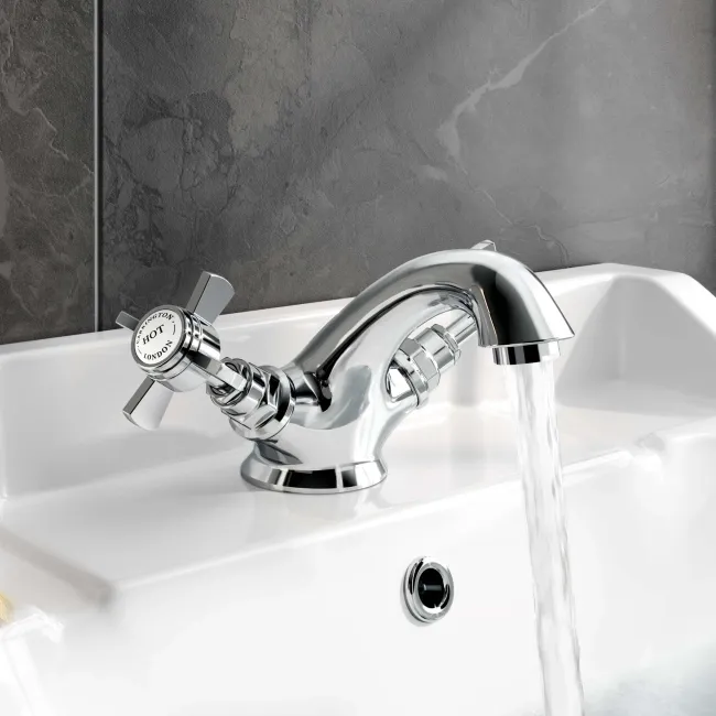 Nairn Traditional Chrome Basin Mixer Tap