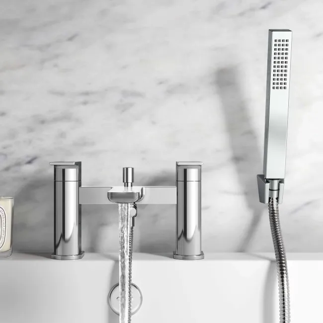 Ribble Chrome Bath Filler & Handheld Shower