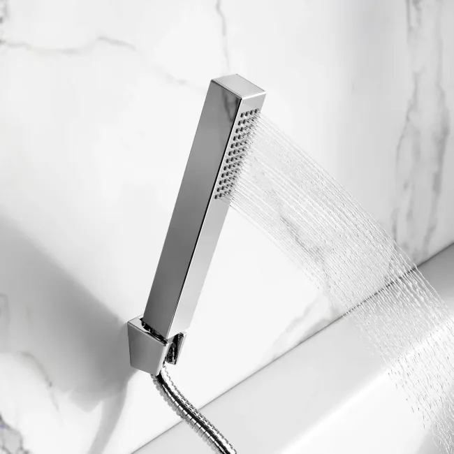 Tamar Chrome Bath Filler & Handheld Shower