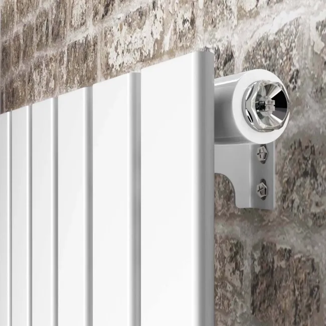 Faro White Single Flat Panel Vertical Radiator 1800x490mm