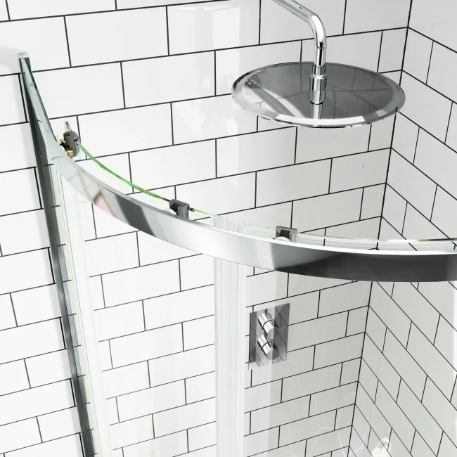 Riga 4mm Quadrant Shower Enclosure 800x800mm
