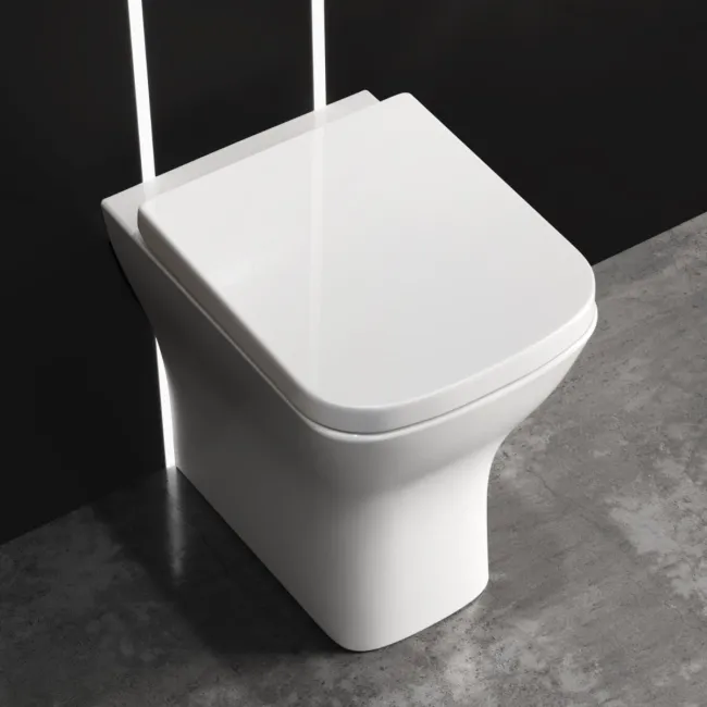 Atlanta Soft Close Seat for Comfort Height Back To Wall Toilet