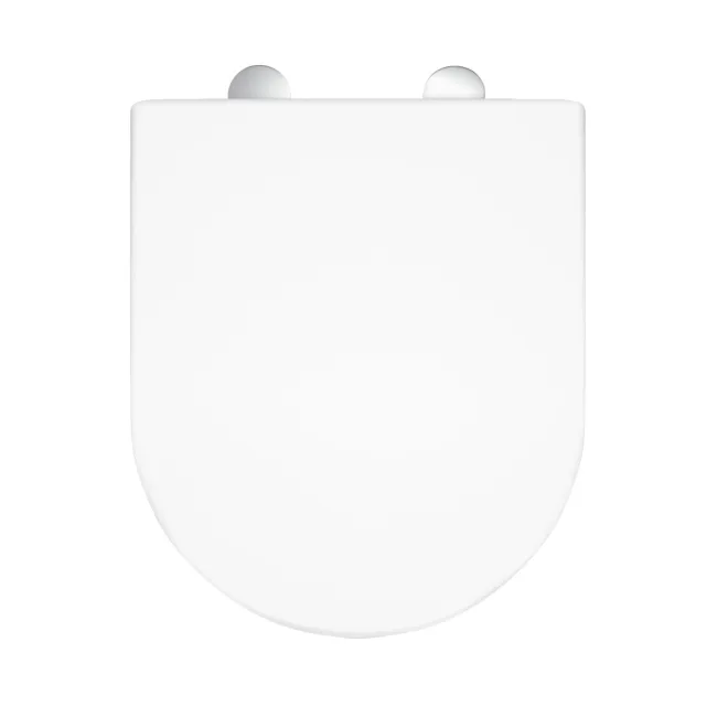 Troy Soft Close Seat for Comfort Height Back To Wall Toilet