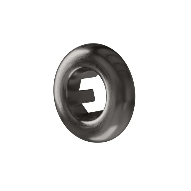 Gunmetal Grey Basin Overflow Ring