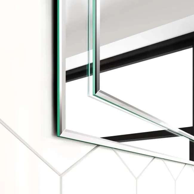 Bella Art Deco Bathroom Mirror 700x500mm