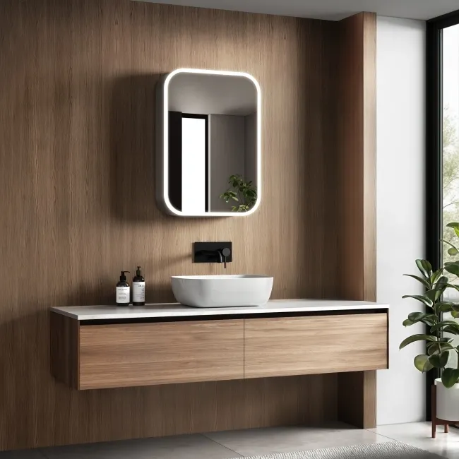 Willow Illuminated LED Mirror Cabinet With BLUETOOTH Speaker & USB Port 700x500mm