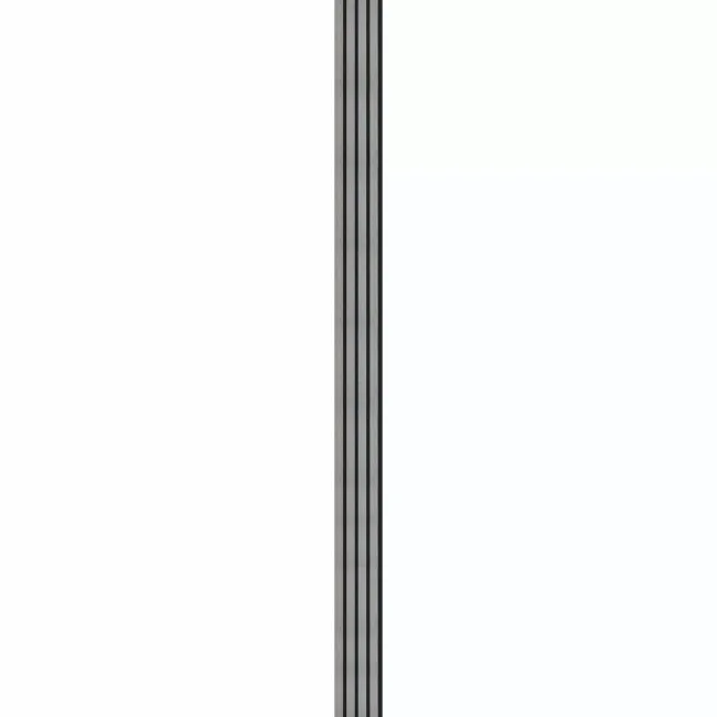 Trepanel Aqua 3D® Waterproof Ash Grey Wood Effect Slat Panels 3 Pack (Covers 1.39 SQM)