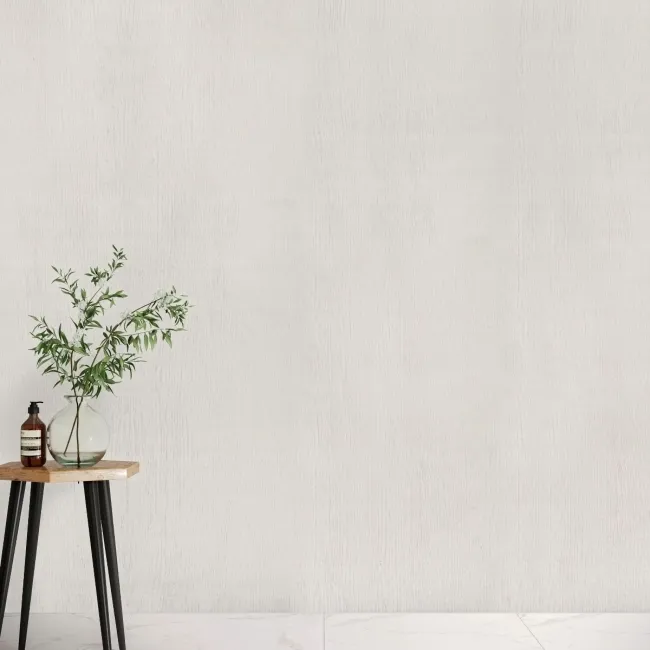 Trepanel Style® White Wood Effect Matt WPC Laminated Wall Panel