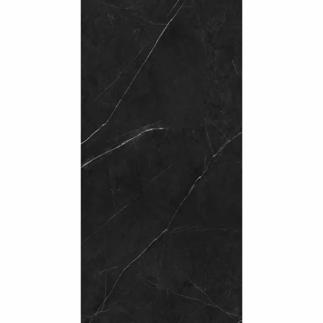 Trepanel Aqua Luxe® Black Marble Effect Embossed Satin SPC XXL Wall Panel