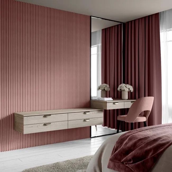 Trepanel Style® Paintable PS Reed Wall Panel 3 Pack (Covers 1.80 SQM)