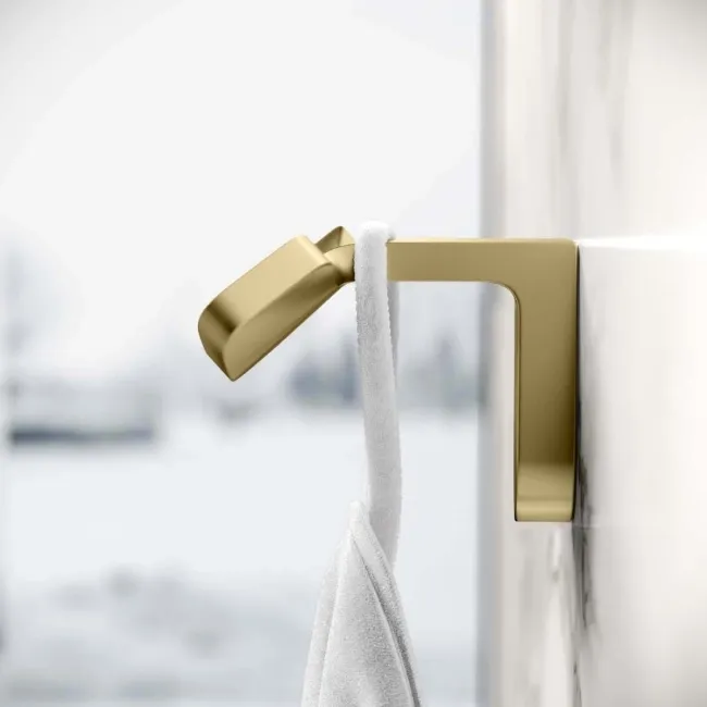 Eloise Brushed Brass Robe Hook