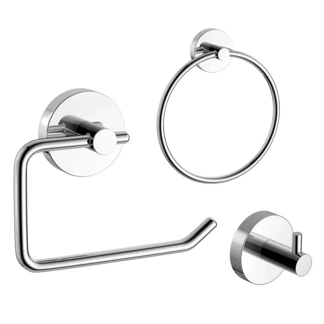 Sofia Chrome 3 Pieces Accessory Set