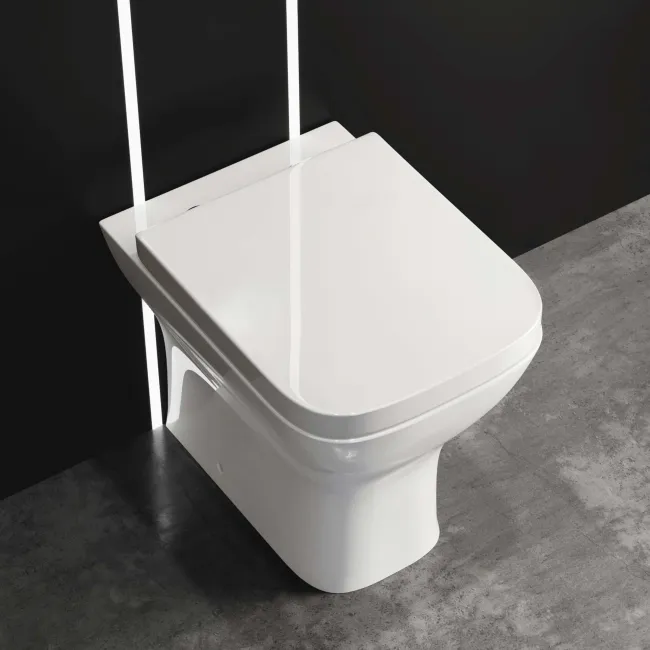 Atlanta Back To Wall Toilet With Soft Close Seat