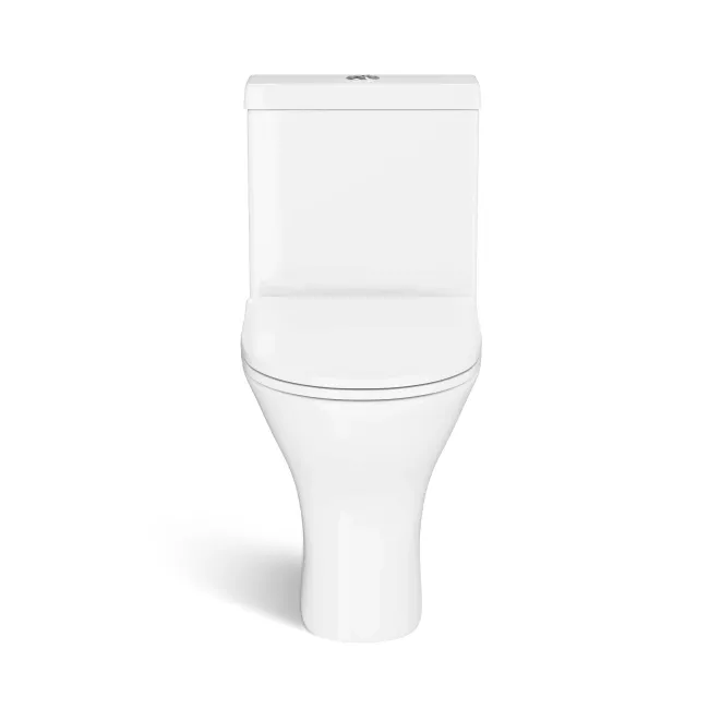 Orlando Close Coupled Toilet With Soft Close Slim Seat