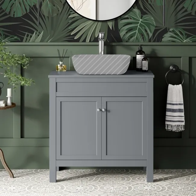 Bermuda Dove Grey Vanity 800mm