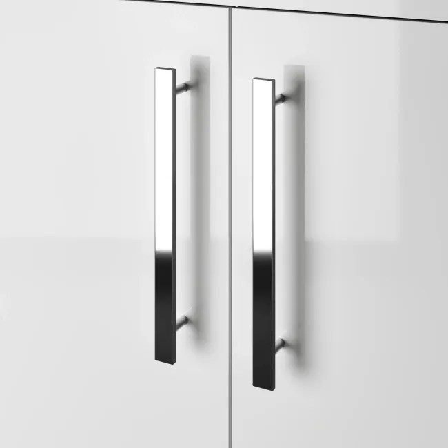 Avon Gloss White Combination Vanity Basin and Aruba Toilet 1300mm