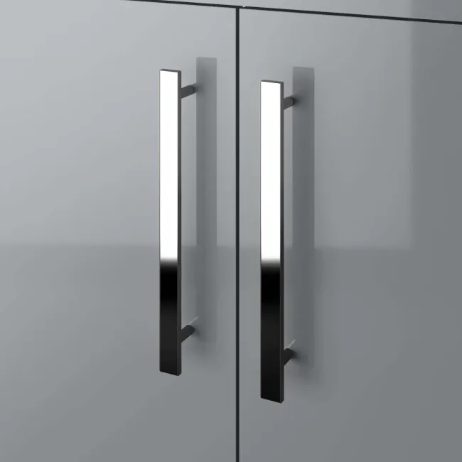 Avon Stone Grey Cabinet with Marble Top 600mm - Excludes Counter Top Basin