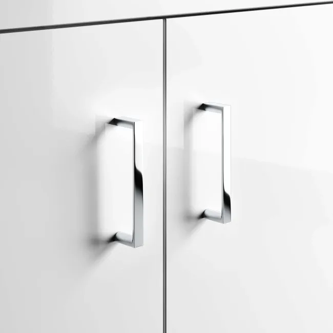 Mersey Gloss White Basin Vanity 500mm