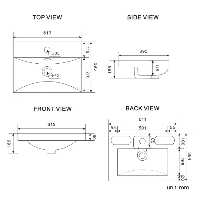 Trent Stone Grey Combination Basin Drawer and Aruba Toilet 1100mm