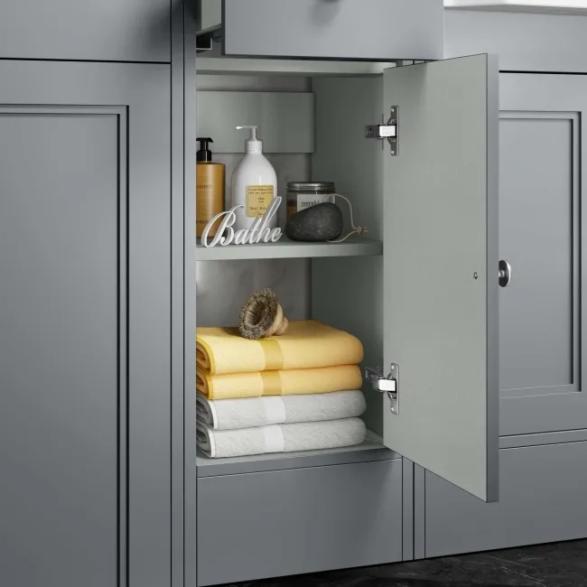 Monaco Dove Grey Side Cabinet Unit 300mm