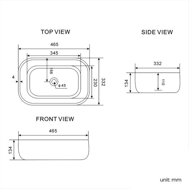 Elba Dawn Oak Double Wall Hung Drawer Vanity with Marble Top & Curved Basin 1200mm - Black Accents