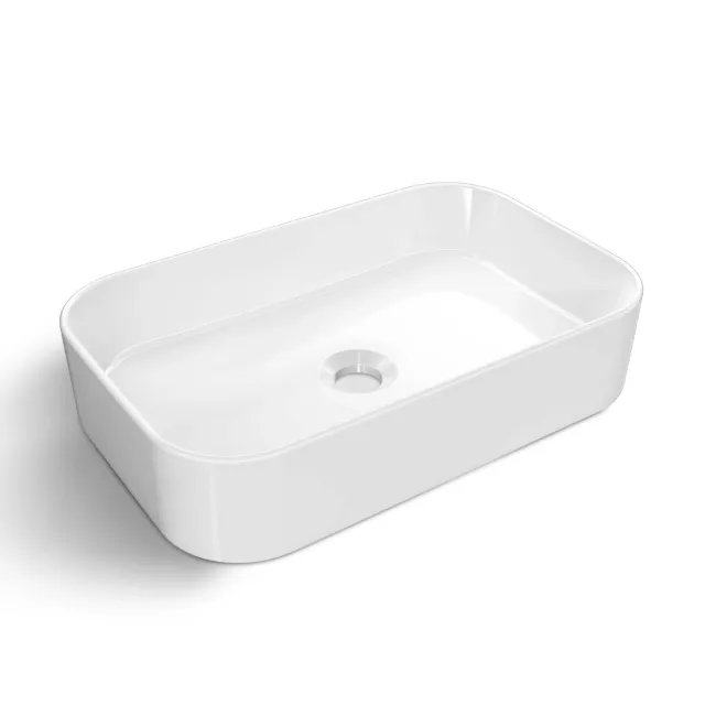 Crete Fluted Linen White Wall Hung Drawer Vanity with Marble Top & Marin Basin 1000mm