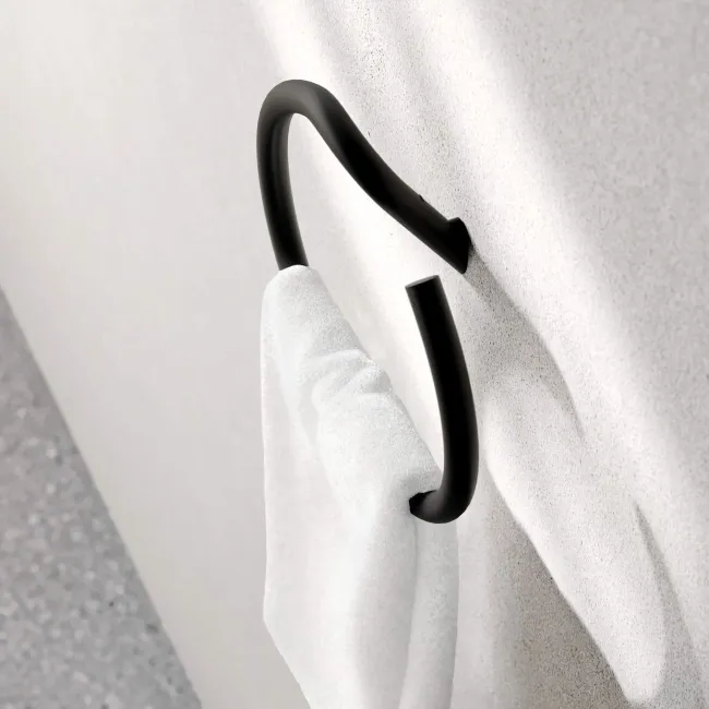 Freya Matt Black 3 Pieces Accessory Set