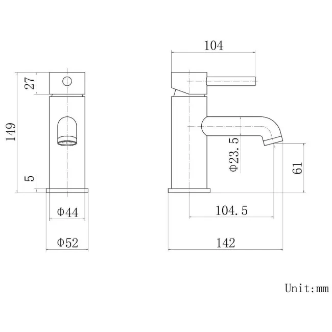Trent Matt Black Basin & Shower Bath Mixer Tap Set