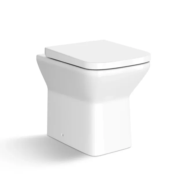 Dallas Rimless Back To Wall Toilet With Soft Close Seat