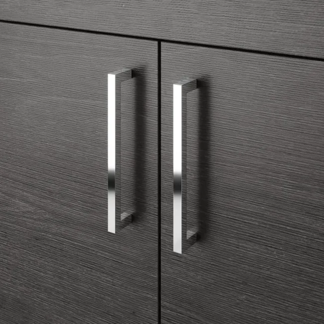 Harper Charcoal Elm Combination Vanity Basin with Marble Top & Atlanta Toilet 1000mm