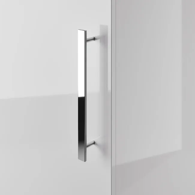 Avon Gloss White Basin Vanity and Back To Wall Unit 950mm