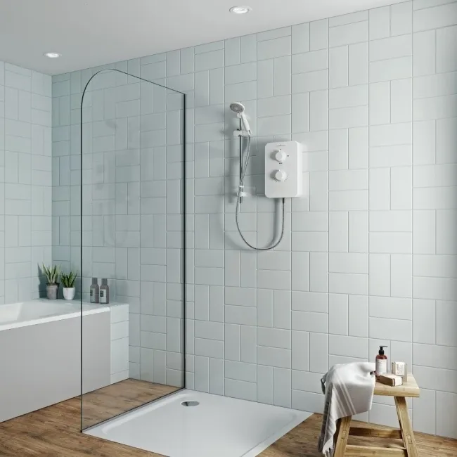 Gainsborough Slim Duo Electric Shower White 8.5kW