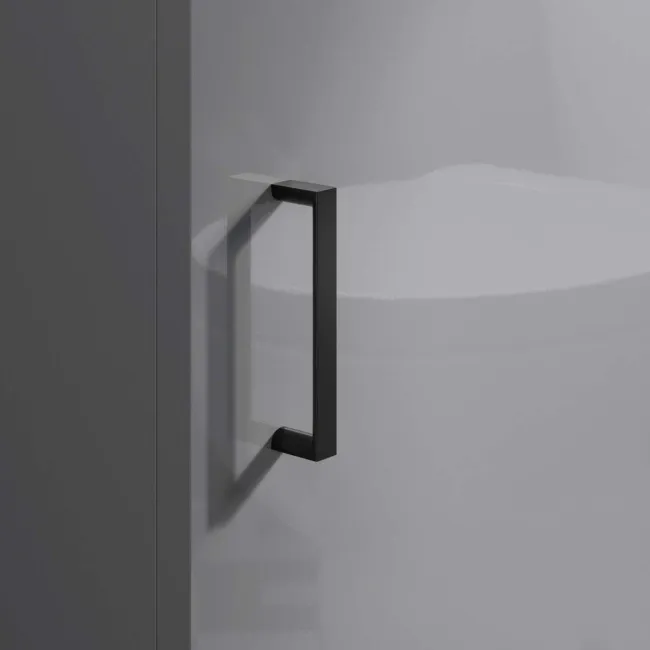 Matt Black Handle for Quartz & Mersey Furniture Ranges