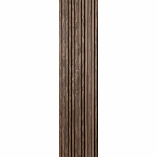 Trepanel Design® Autumn Brown Curve Acoustic Wood Wall Panels