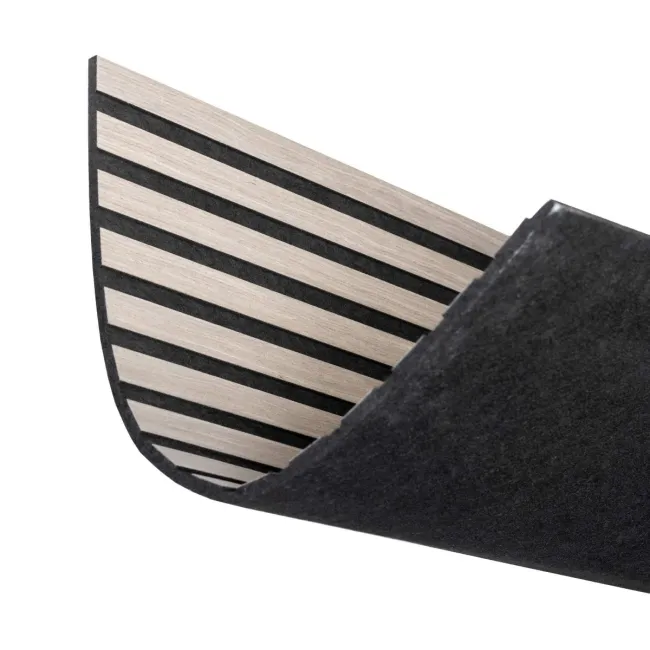 Trepanel Lite® Flexible Ash Grey Acoustic Wood Wall Panels