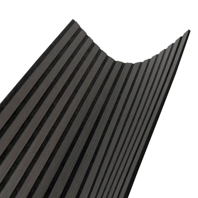 Trepanel Lite® Flexible Noir Black Acoustic Wood Wall Panels