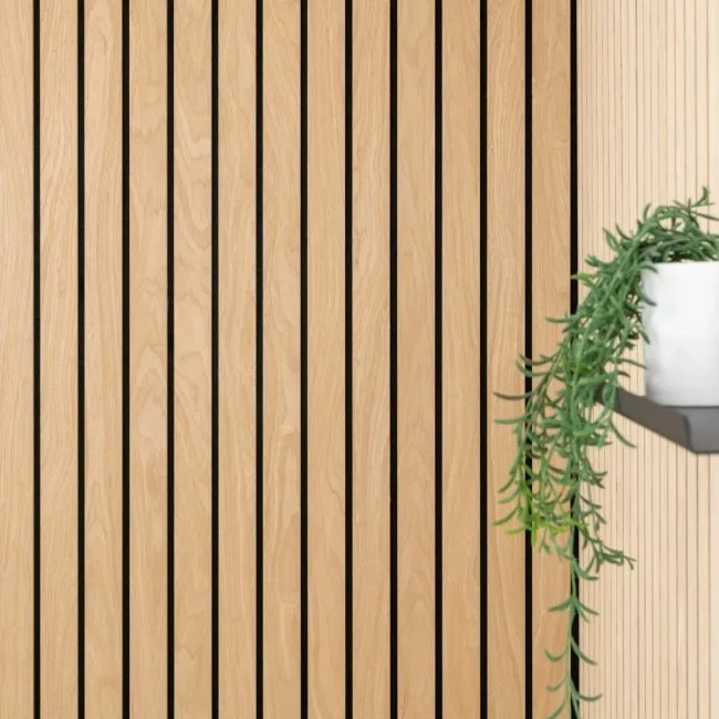 Trepanel XL® 3m Oak Wide Acoustic Wood Slat Panels