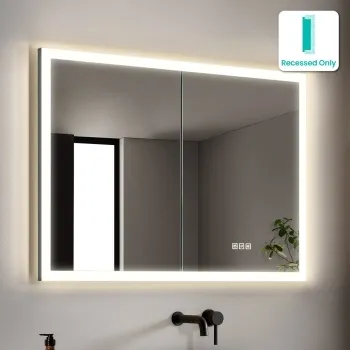 Ivy Recessed LED Mirror Cabinet 700x1000mm