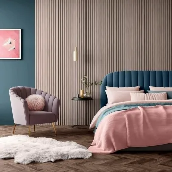 Trepanel Lite® Flexible Smoked Oak Acoustic Wood Wall Panels