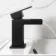 Avon Matt Black Waterfall Cloakroom Basin Mixer Tap